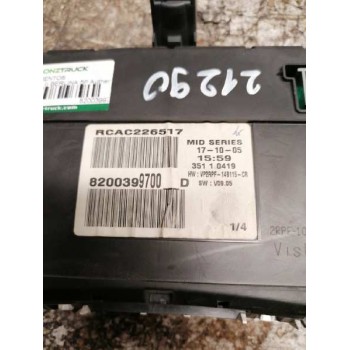 Recambio de cuadro instrumentos para renault megane ii berlina 5p authentique referencia OEM IAM 8200399700D 35110419 