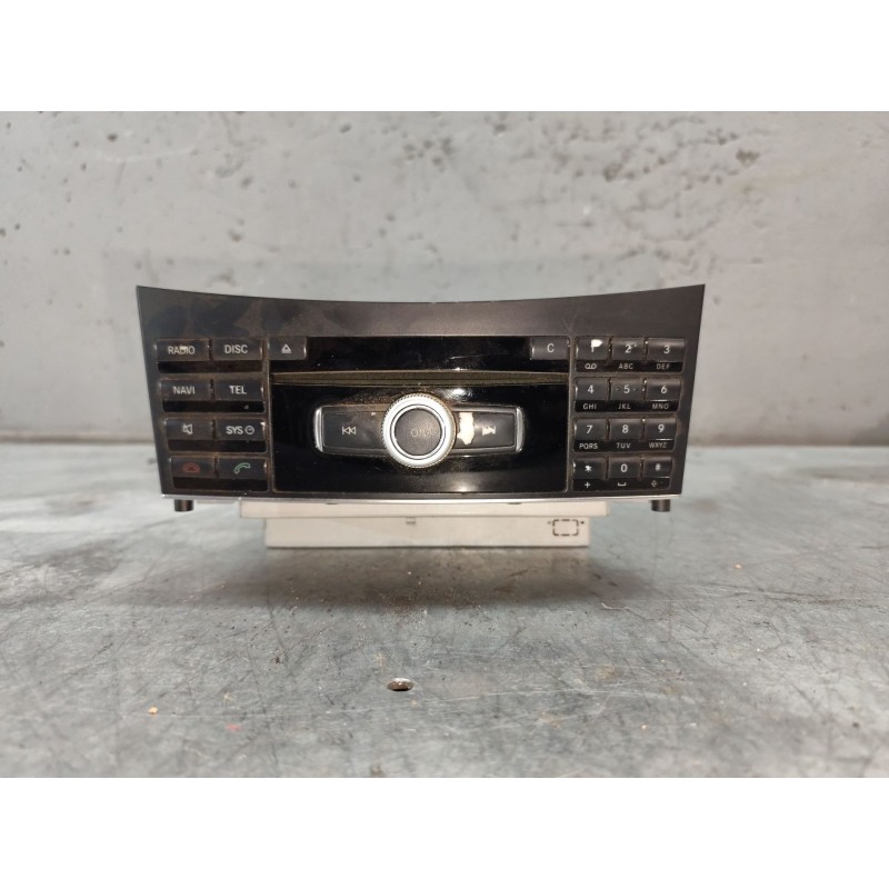 Recambio de sistema audio / radio cd para mercedes-benz clase e (w212) lim. e 200 cdi blueefficiency (212.005) referencia OEM IA - Blanco