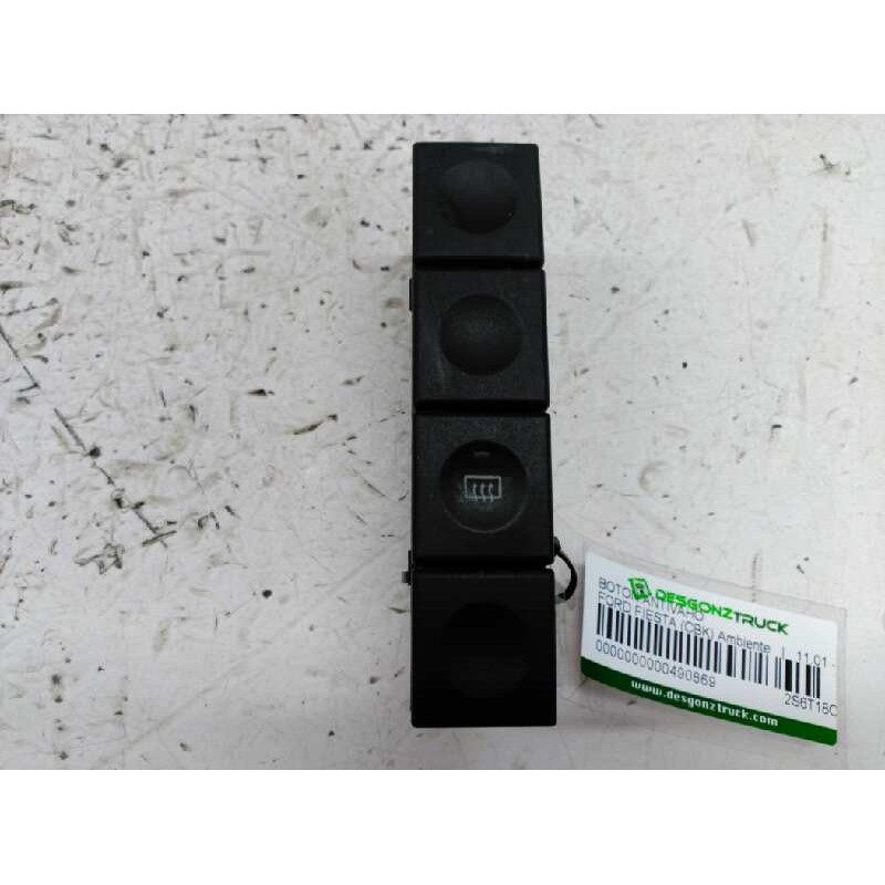 Recambio de boton antivaho para ford fiesta (cbk) ambiente referencia OEM IAM 2S6T18C621AC  