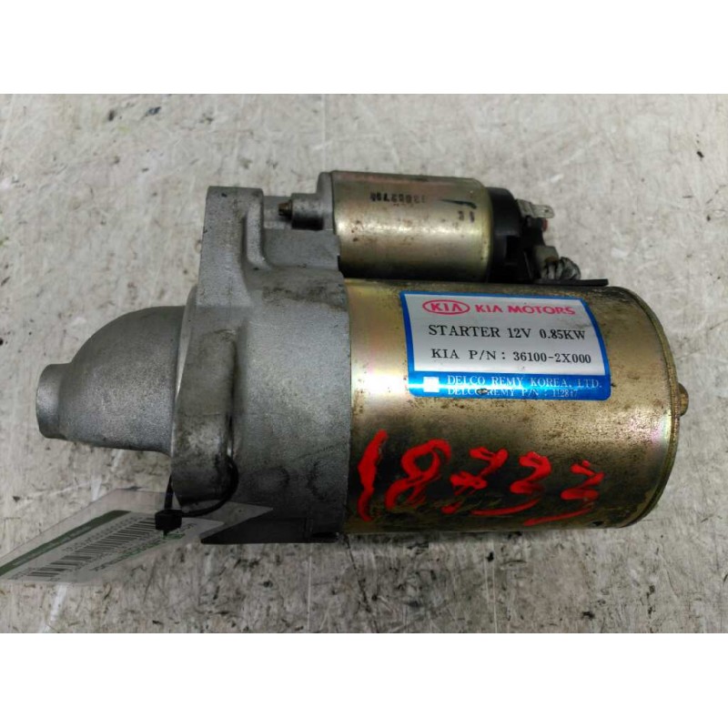 Recambio de motor arranque para kia shuma ii 1.6 ls berlina portón referencia OEM IAM 361002X000 3