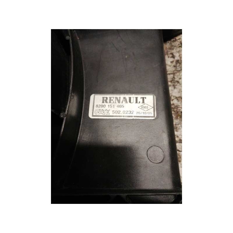 Recambio de electroventilador para renault megane ii berlina 5p authentique referencia OEM IAM 8200151465 5020232 - Negro 2