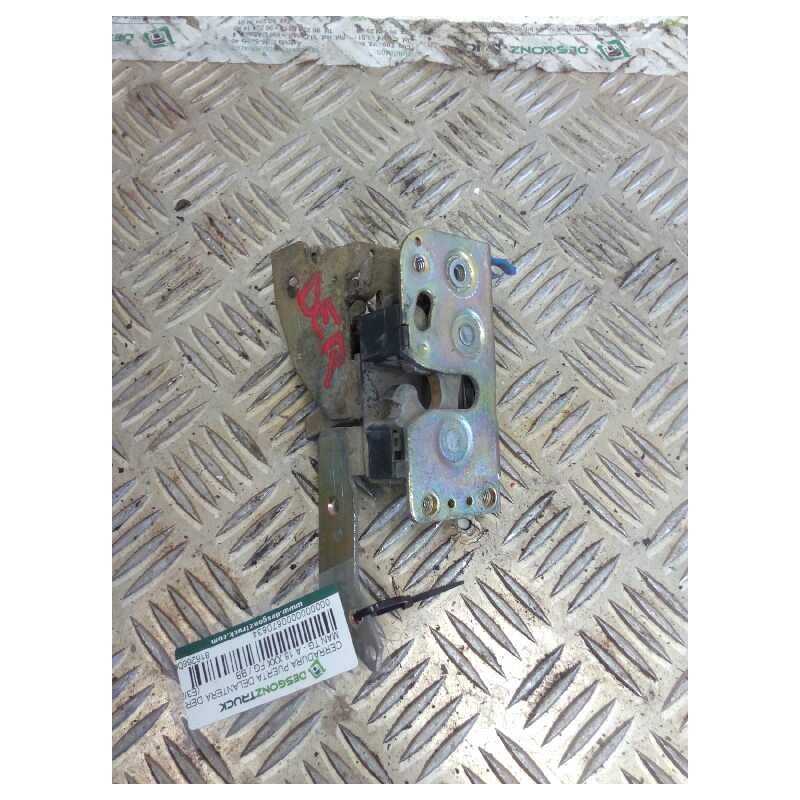 Recambio de cerradura puerta delantera derecha para man tg - a 18.460 fg / bb (e3/e4) l referencia OEM IAM 81626806122 - Blanco