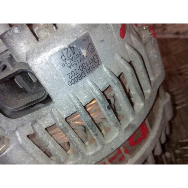 Recambio de alternador para renault trucks maxity 130.35 (130cv) referencia OEM IAM 23100DB000  12V/ 135A 2