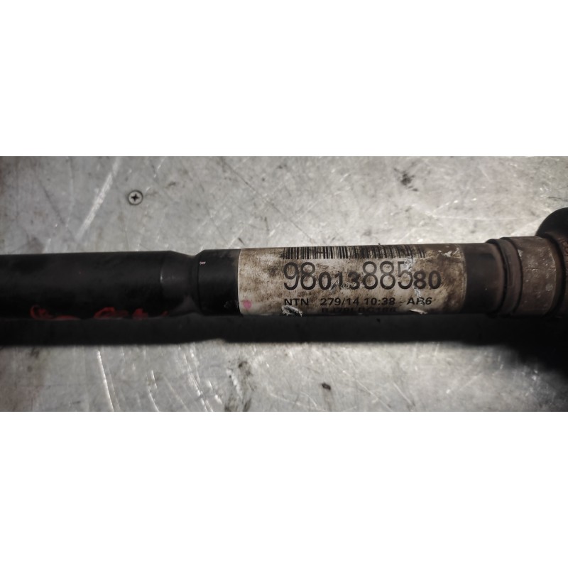 Recambio de transmision delantera izquierda para citroën c3 attraction referencia OEM IAM 9801388580 - Negro 2