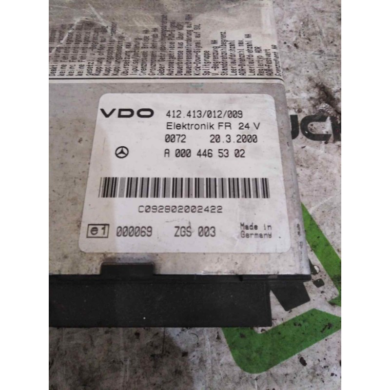 Recambio de modulo electronico para mercedes-benz actros 3-ejes 6-cil. serie/bm 2540 (6x2/4) om 501 la l (largo) referencia OEM - Azul 2