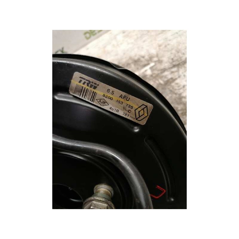 Recambio de servofreno para renault megane ii berlina 5p authentique referencia OEM IAM 8200453735 - Negro 2