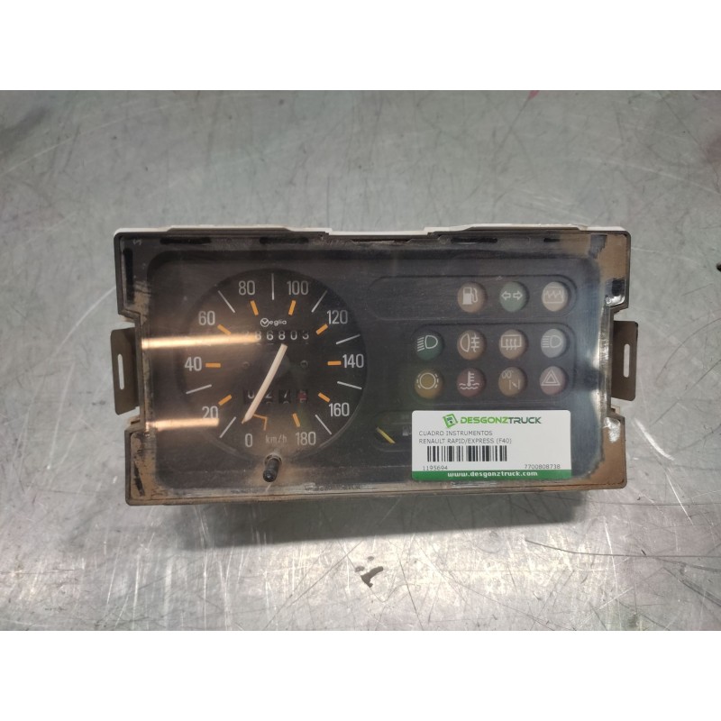 Recambio de cuadro instrumentos para renault rapid/express (f40) 1.9 d familiar (f40p) referencia OEM IAM 7700808738  