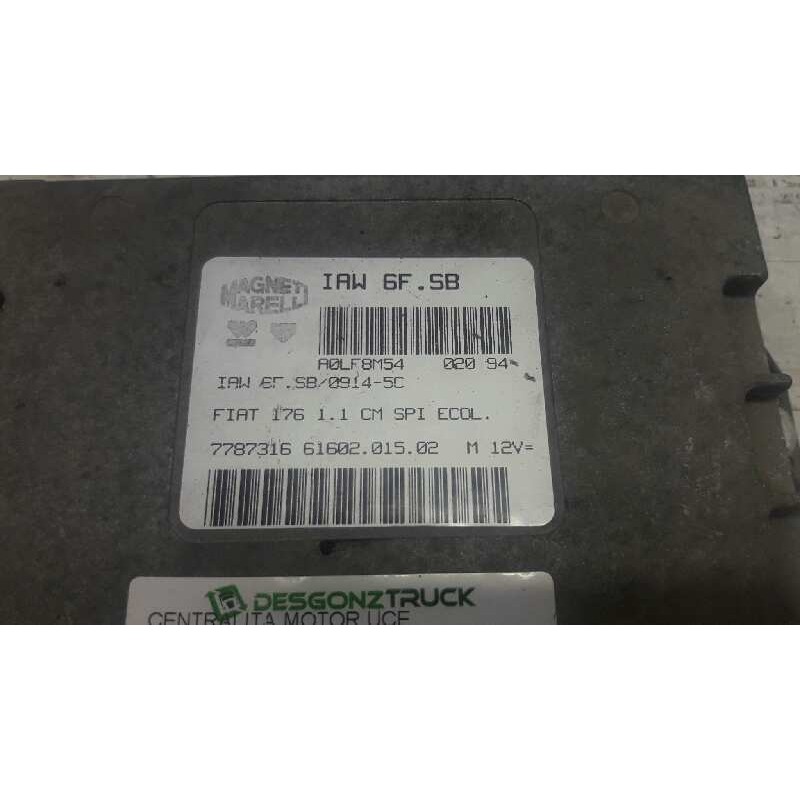 Recambio de centralita motor uce para fiat punto berl. (176) 55 s referencia OEM IAM 7787316 6160201502 2
