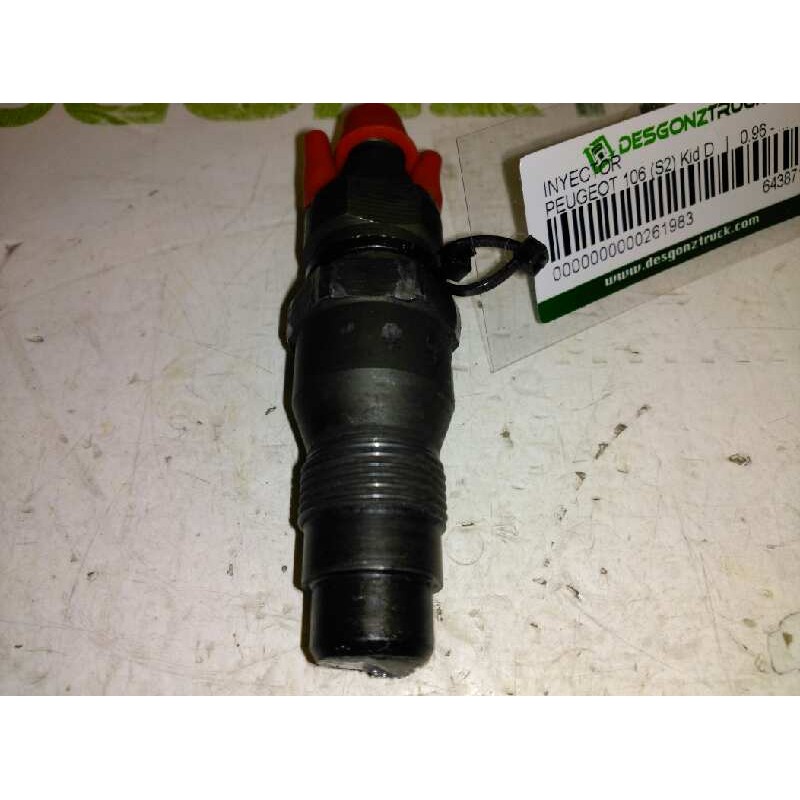 Recambio de inyector para peugeot 106 (s2) kid d referencia OEM IAM 643871 KCA20S106 2