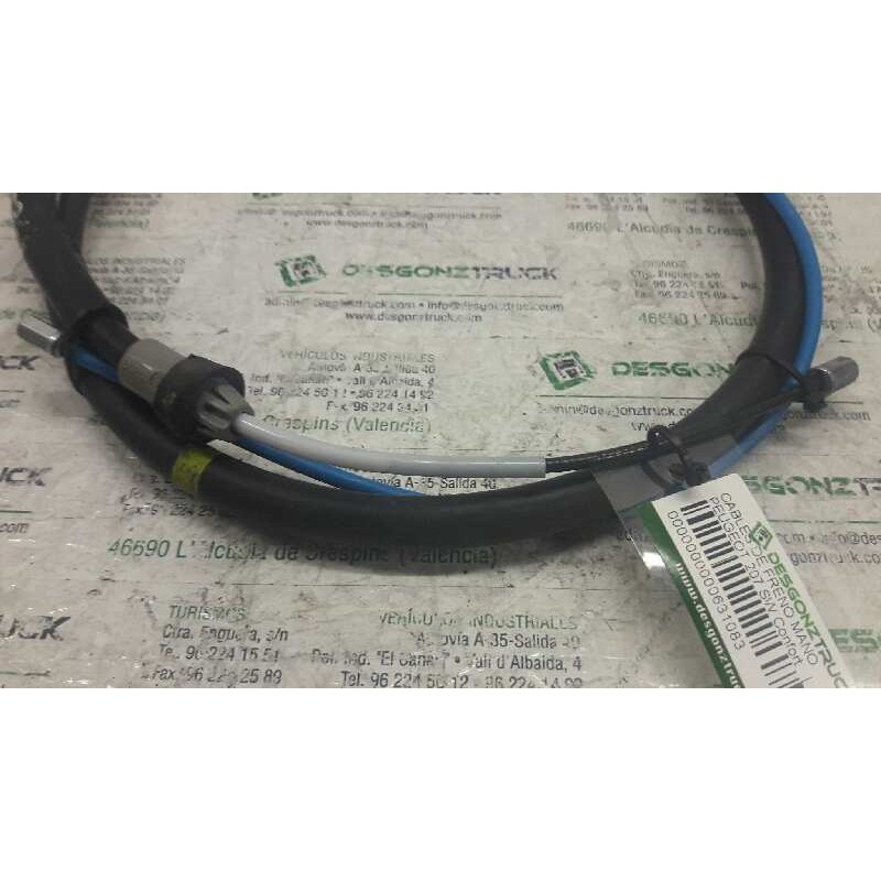 Recambio de cables de freno mano para peugeot 207 sw confort referencia OEM IAM  DERECHO - Blanco 2
