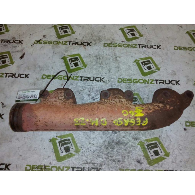 Recambio de colector escape para pegaso trucks serie 1200 1236 referencia OEM IAM 646832  