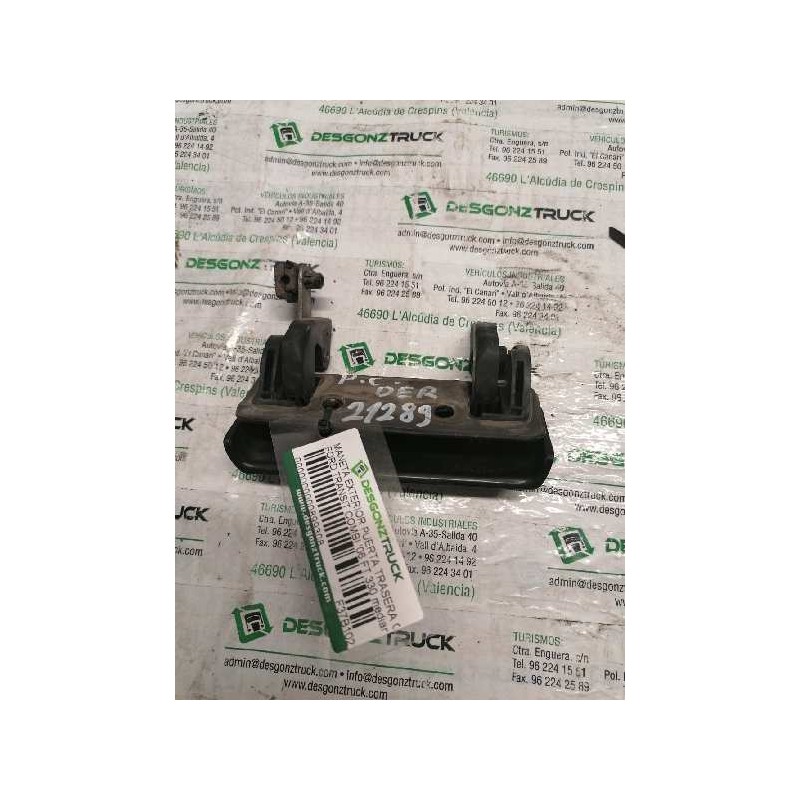 Recambio de maneta exterior puerta trasera carga para ford transit combi '06 ft 330 mediano referencia OEM IAM F37B1022404BA DER - Blanco 2