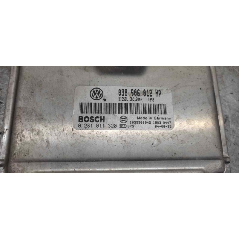 Recambio de centralita motor uce para seat ibiza (6l1) cool referencia OEM IAM 038906012HP 0281011320 1039S01942 - Gris 2