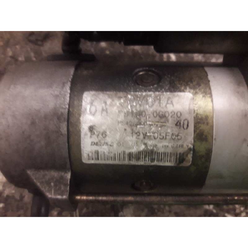 Recambio de motor arranque para toyota avensis berlina (t25) 2.0 d4-d executive sedán (4-ptas) referencia OEM IAM 251000G020 9 D 2