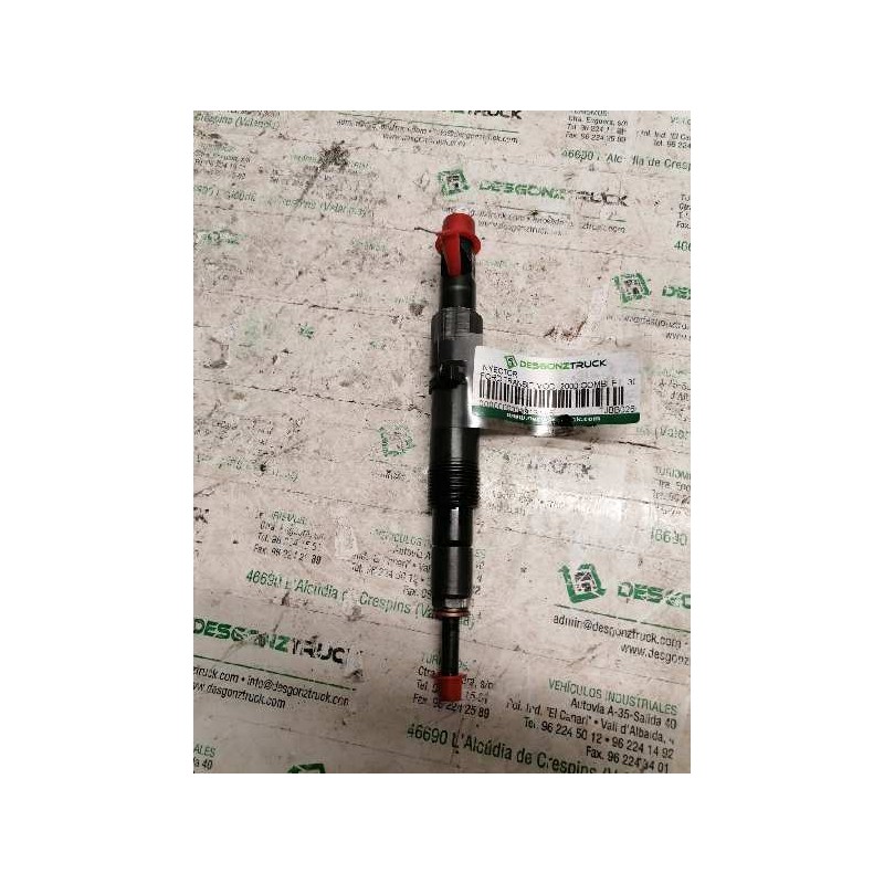 Recambio de inyector para ford transit mod. 2000 combi ft 300 2.0 corto referencia OEM IAM TJBB02601D DELPHI - Blanco