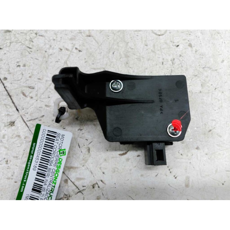 Recambio de motor cierre centralizado porton para seat cordoba berlina (6l2) fresh referencia OEM IAM 1M5862159C 1M0959781A - Azul 3