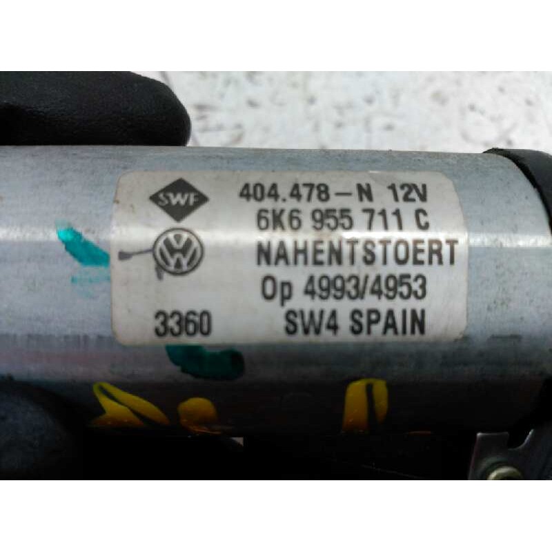 Recambio de motor limpia trasero para seat ibiza (6k1) signo referencia OEM IAM 6K6955711C - Azul 3