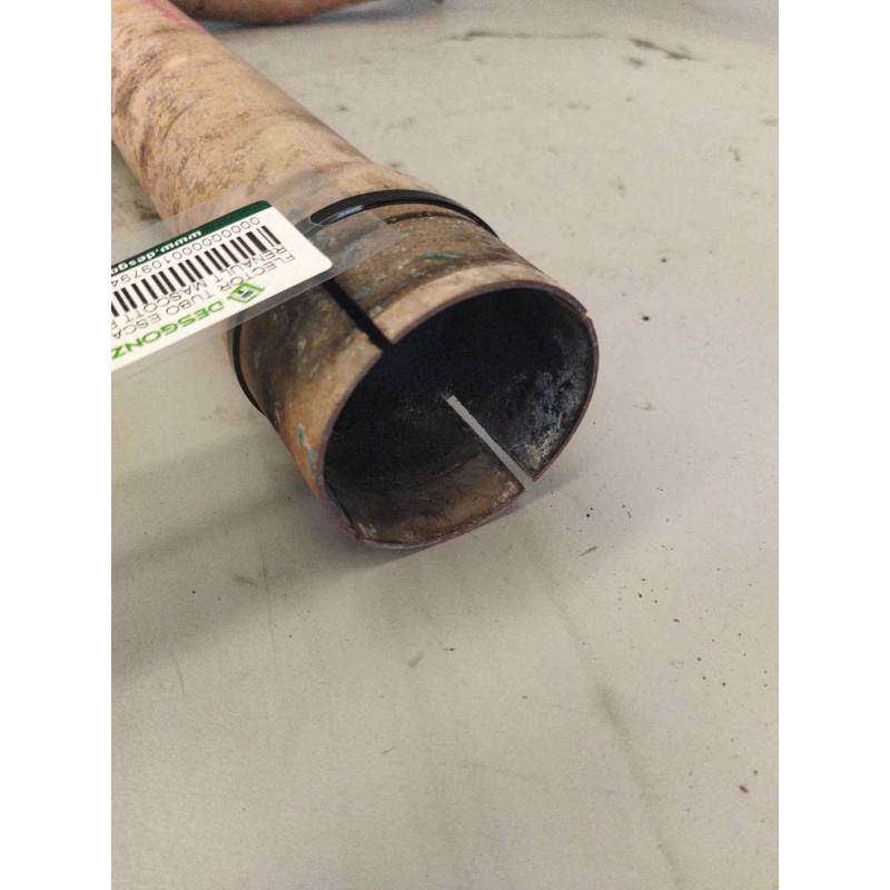 Recambio de tubo para renault mascott pr 130.35/55/65 corto referencia OEM IAM 5010435827  FLECTOR TUBO ESCAPE - Blanco 2