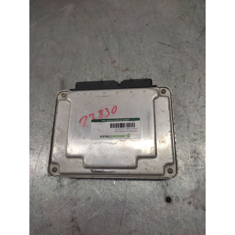 Recambio de centralita motor uce para skoda fabia (6y2/6y3) classic referencia OEM IAM 038906012CE  0281010257 - Blanco 2