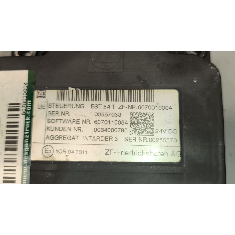 Recambio de modulo electronico para daf serie xf105.460 12.9 diesel referencia OEM IAM 6070010004 - Blanco 3