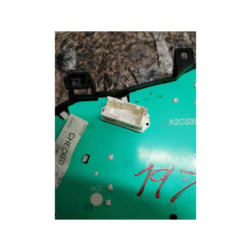 Recambio de cuadro instrumentos para peugeot 207 xs pack referencia OEM IAM 9662904980 A2C53190342 18 PINS - Rojo 4