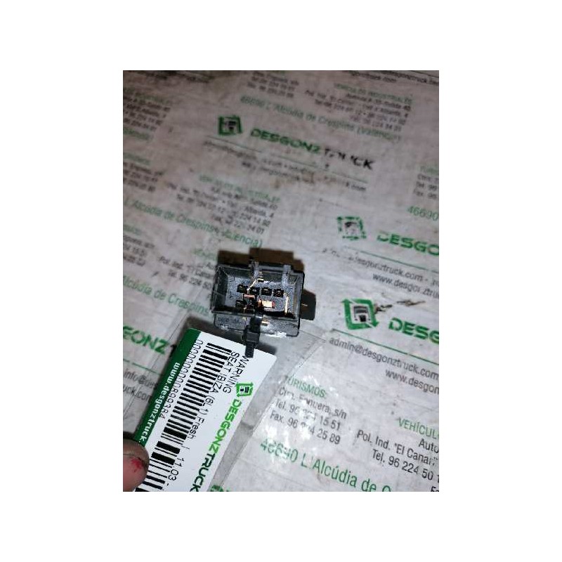 Recambio de warning para seat ibiza (6l1) fresh referencia OEM IAM 6L1953235A 4 PINS - Negro 3
