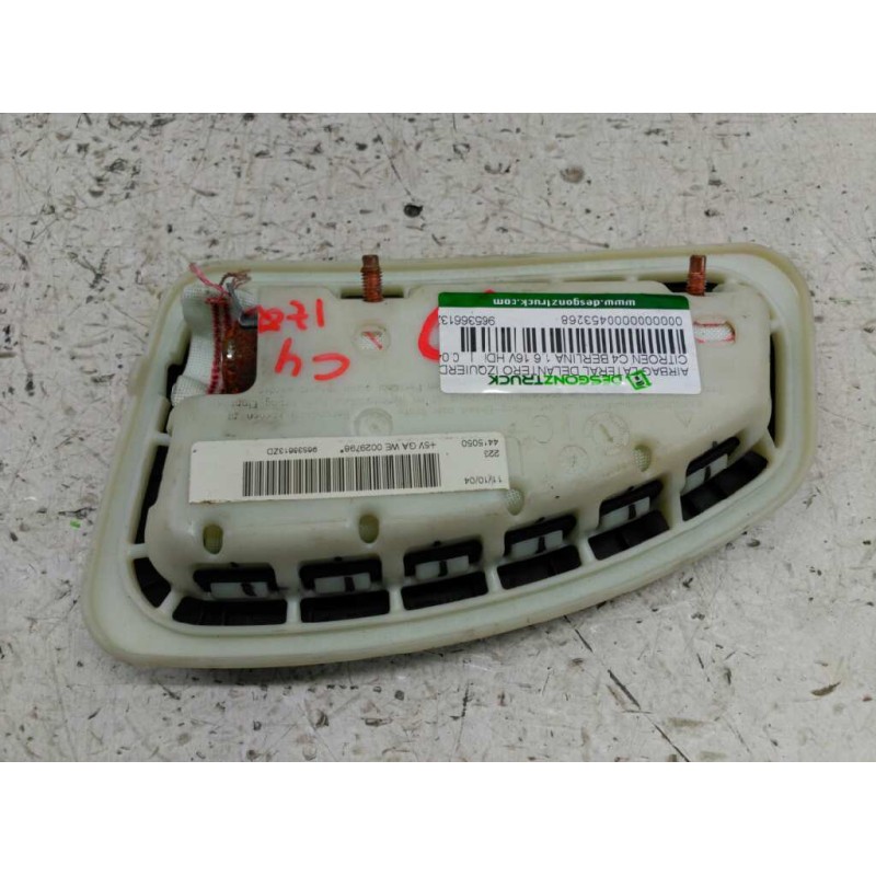 Recambio de airbag lateral delantero izquierdo para citroën c4 coupe 1.6 16v hdi referencia OEM IAM 2