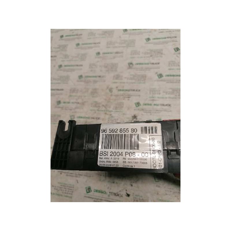 Recambio de caja reles / fusibles para peugeot 207 xs pack referencia OEM IAM 9659285580 0522307150506 BSI - Rojo 2
