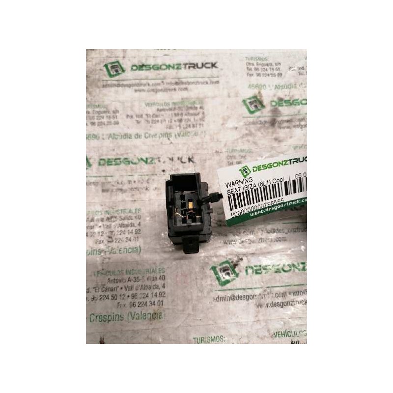Recambio de warning para seat ibiza (6l1) cool referencia OEM IAM 6L1953235A 4 PINS - Rojo 2