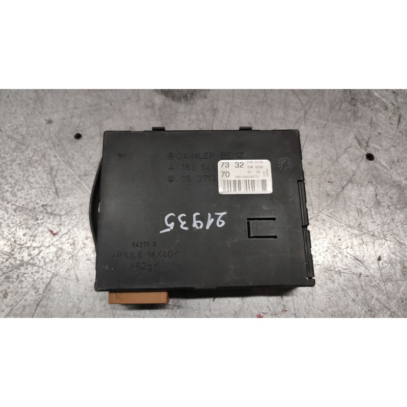 Recambio de modulo electronico para mercedes-benz clase m (w163) 400 cdi (163.128) referencia OEM IAM A1635457332 - Negro 3