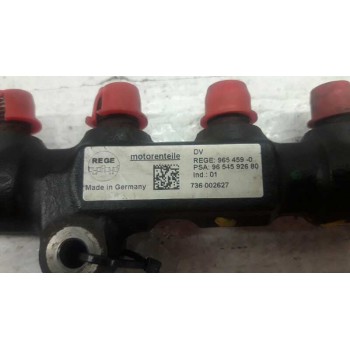 Recambio de rampa inyectora para peugeot partner (s2) totem referencia OEM IAM 9654592680  