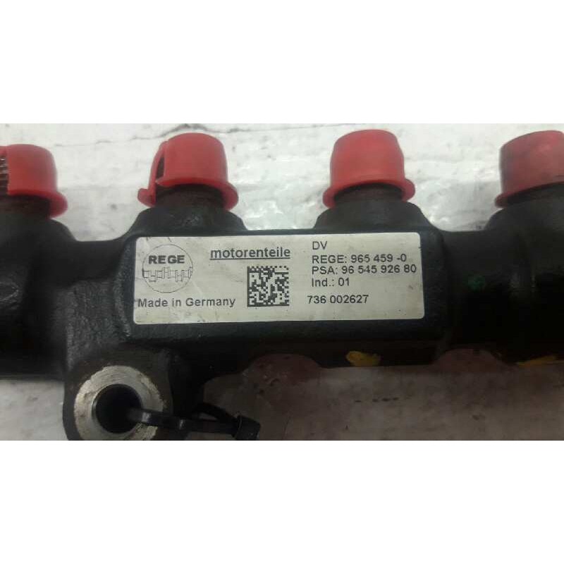Recambio de rampa inyectora para peugeot partner (s2) totem referencia OEM IAM 9654592680 4