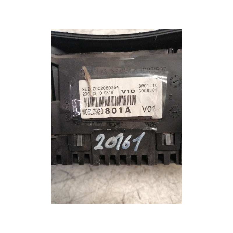 Recambio de cuadro instrumentos para seat ibiza (6l1) cool referencia OEM IAM 6L0920801A 110080104010A - Verde 2