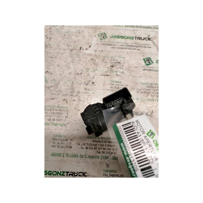 Recambio de motor apertura trampillas climatizador para audi a3 (8p) 1.9 tdi referencia OEM IAM 0132801345 5 PINS - Negro 2