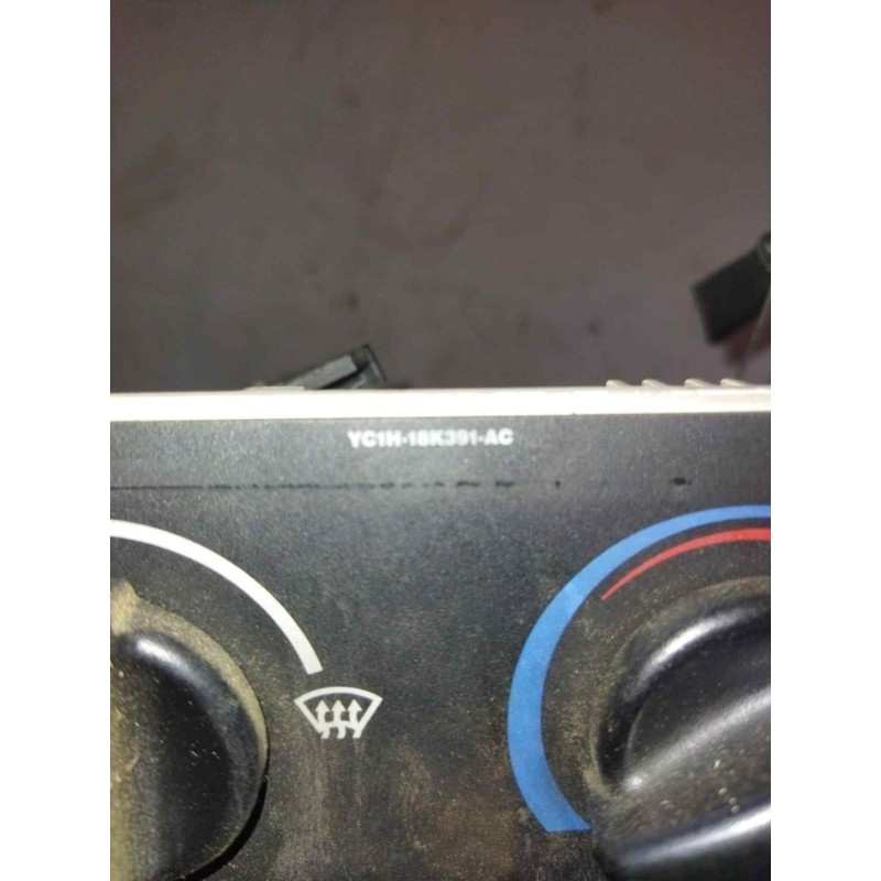 Recambio de mando calefaccion / aire acondicionado para ford transit caja cerrada, corta (fy) (2000 =>) 2.4 tde cat referencia O - Blanco 2