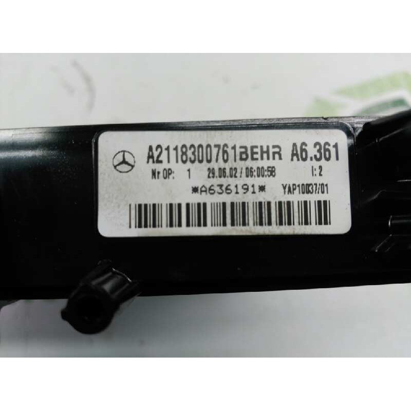 Recambio de resistencia calefaccion para mercedes-benz clase e (w211) berlina e 270 cdi (211.016) referencia OEM IAM 2308216351 - Negro 3