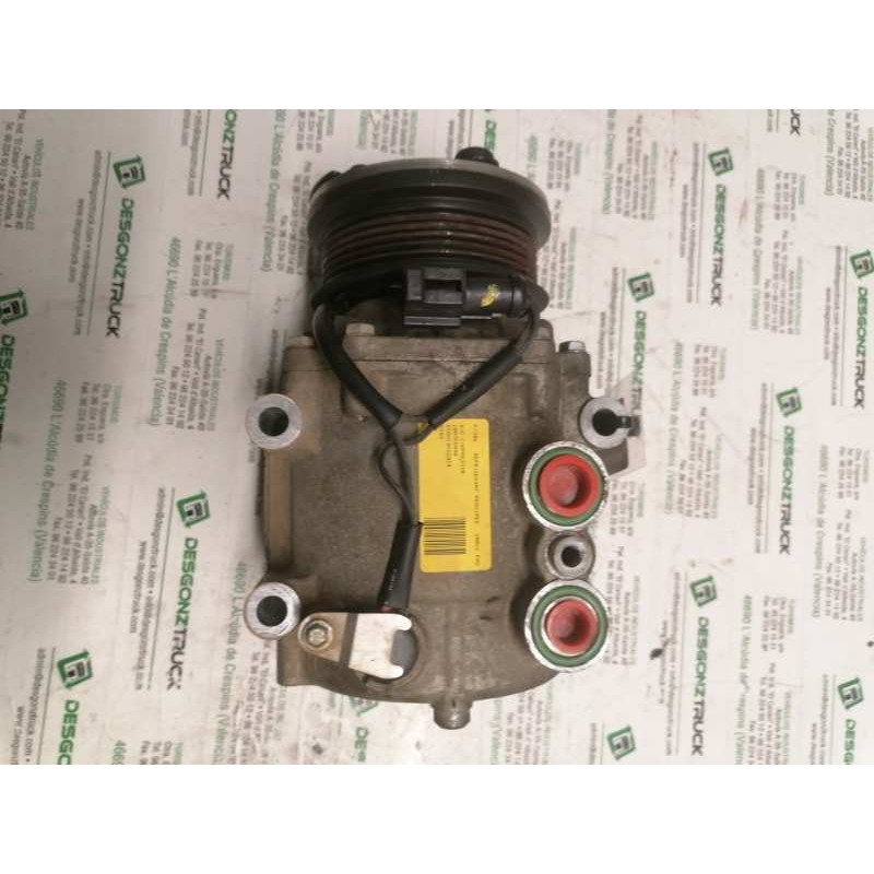 Recambio de compresor aire acondicionado para ford fiesta (cbk) ambiente referencia OEM IAM 6S6H19D629CA - Rojo 2