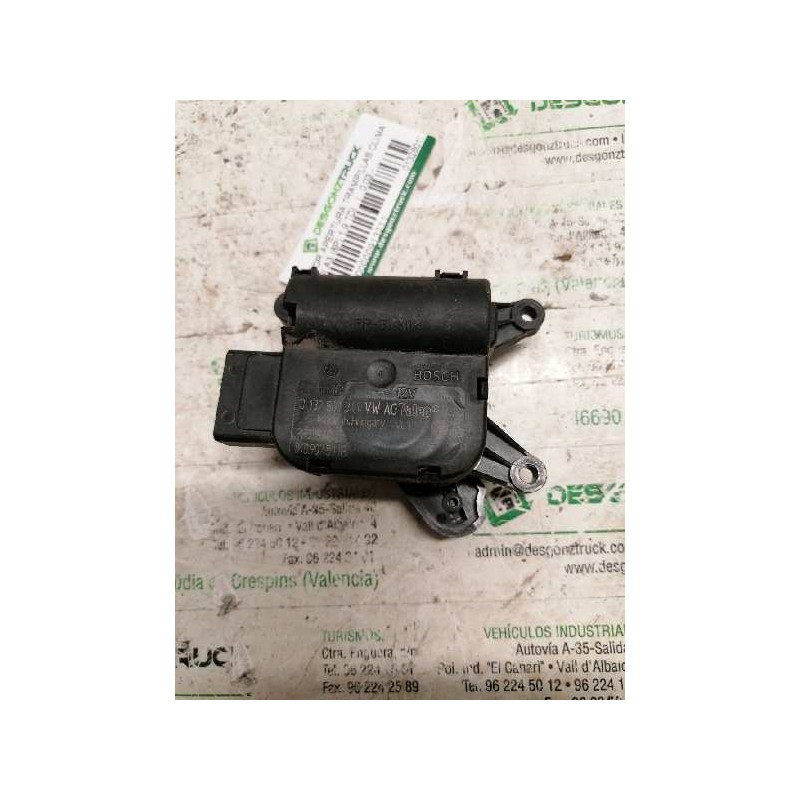 Recambio de motor apertura trampillas climatizador para audi a3 (8p) 1.9 tdi referencia OEM IAM 0132801341 5 PINS - Negro