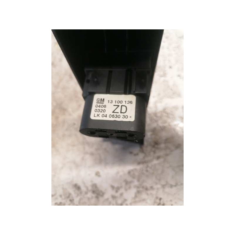Recambio de mando luces para opel astra h berlina cosmo referencia OEM IAM 13100136 04063030 12 PINS - Gris 3