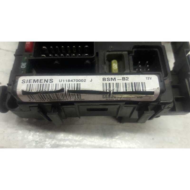 Recambio de caja reles / fusibles para peugeot partner (s2) totem referencia OEM IAM 9650618580 BSM 2