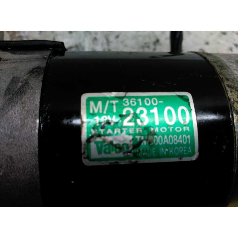 Recambio de motor arranque para hyundai coupe (gk) 1.6 fx referencia OEM IAM TM000A08401 23100 VALEO 4