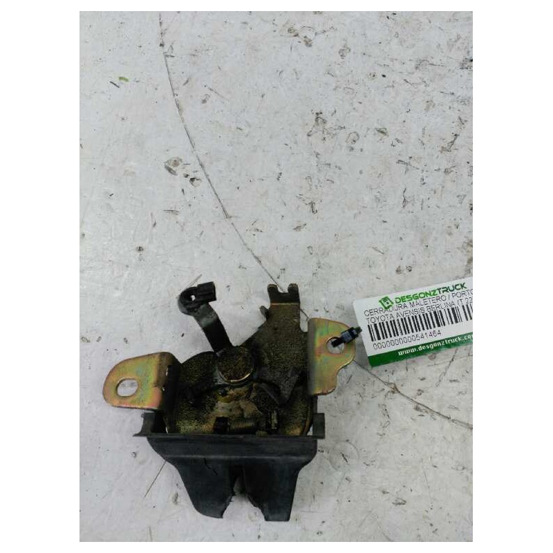 Recambio de cerradura maletero / porton para toyota avensis berlina (t 22) 2.0 d4-d luna (4-ptas.) referencia OEM IAM  MALETERO 2
