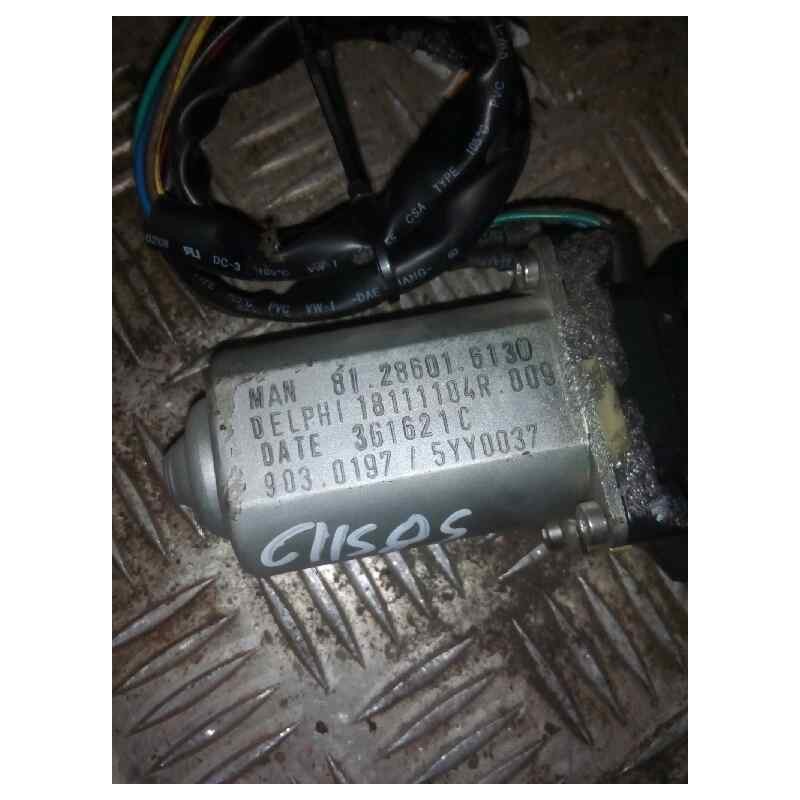 Recambio de motor elevalunas delantero derecho para man tg - a 18.430 10.5 diesel referencia OEM IAM 81286016130 - Blanco 2