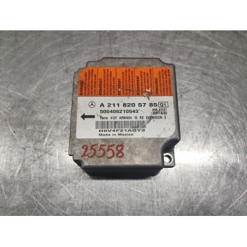 Recambio de centralita airbag para mercedes-benz clase e (w211) berlina e 320 cdi (211.026) referencia OEM IAM A2118205785  