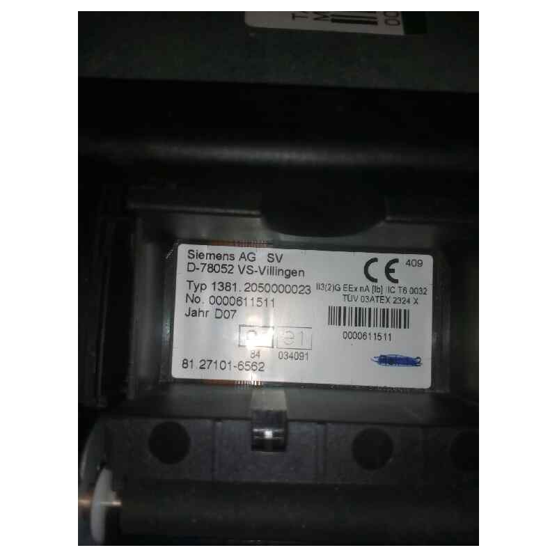 Recambio de tacografo para man tg - a 18.480 fg / bb (e3/e4) xl referencia OEM IAM 13812050000023 0000611511 - Blanco 2