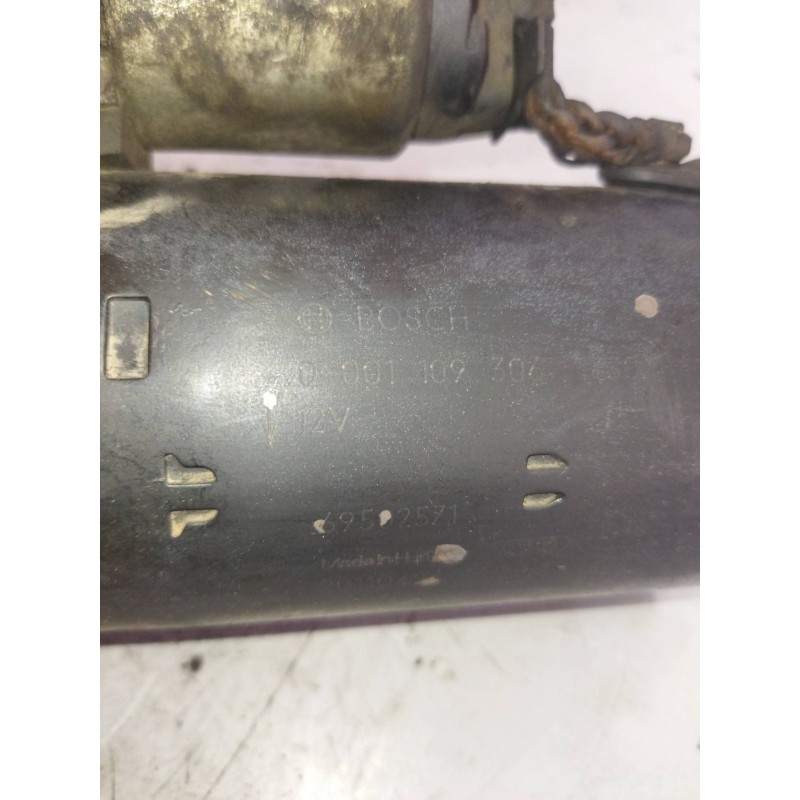 Recambio de motor arranque para iveco daily pr referencia OEM IAM 0001109306 69502571 BOSCH - Blanco 2