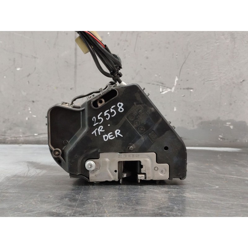 Recambio de cerradura puerta trasera derecha para mercedes-benz clase e (w211) berlina e 320 cdi (211.026) referencia OEM IAM 21 - Negro