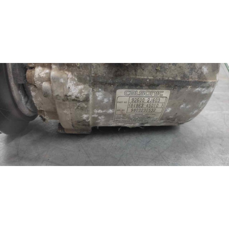 Recambio de compresor aire acondicionado para nissan primera berlina (p11) 2.0 navigation referencia OEM IAM 926002J603 3
