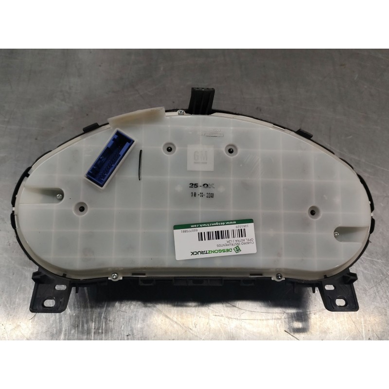 Recambio de cuadro instrumentos para opel astra j lim. excellence referencia OEM IAM 600775881 - Negro 4