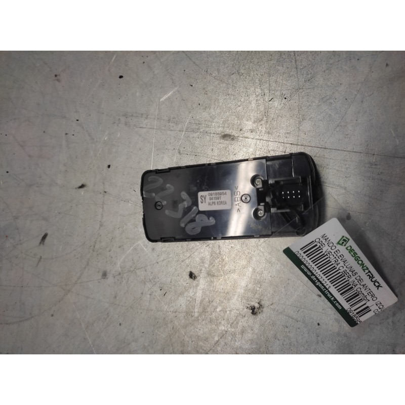 Recambio de mando elevalunas delantero izquierdo para opel vectra c berlina comfort referencia OEM IAM 09185954 - Gris 2